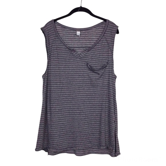 Free People Tops - Free People We The Free Weekend Warrior Oversized Striped Pocket Tee Size S